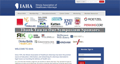 Desktop Screenshot of iahanet.org