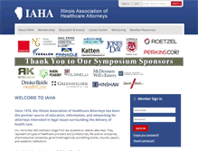 Tablet Screenshot of iahanet.org